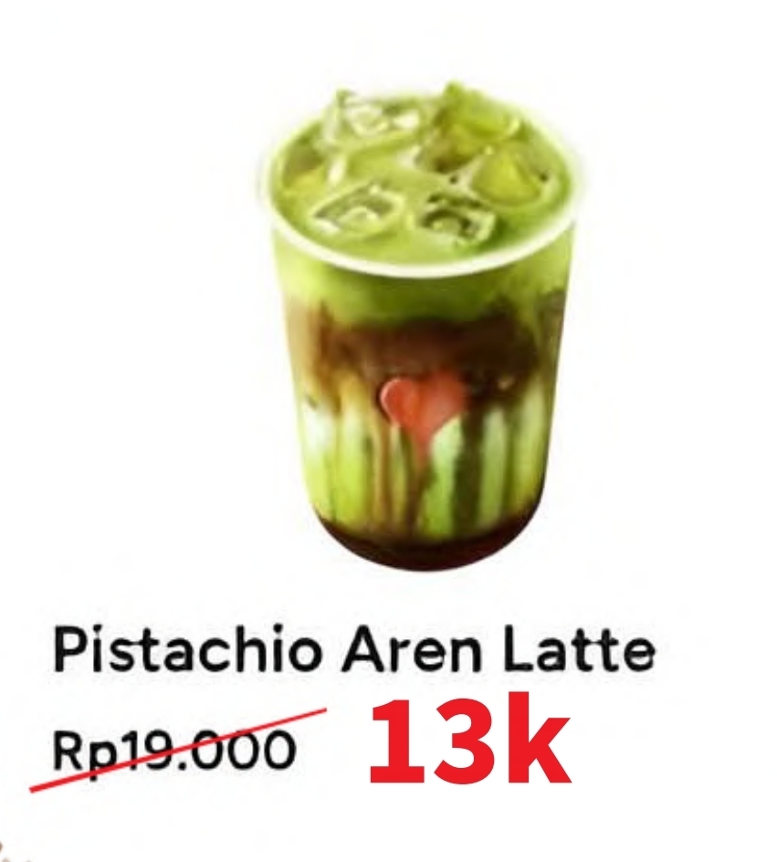 Pistachio Aren Latte